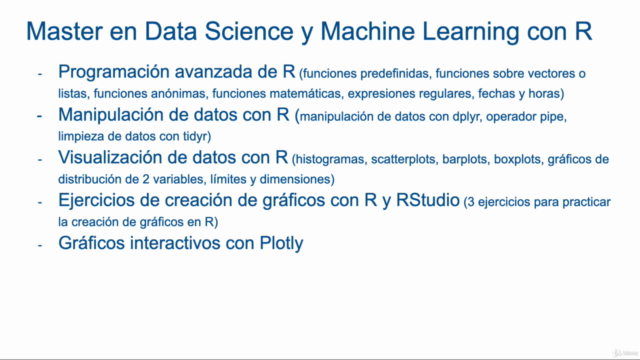 R. Curso completo de R para Data Science y Machine Learning – Screenshot 4