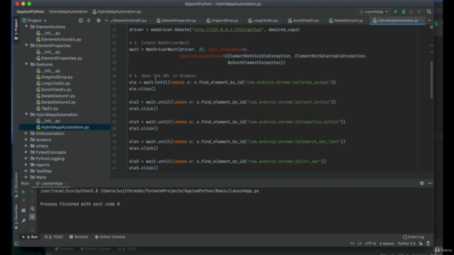 Appium and Selenium with Python From Basics to Framework. – Screenshot 2