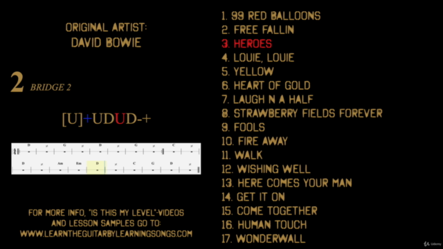 Learn The Guitar By Learning Songs - LEVEL 3 – Screenshot 1