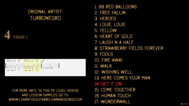 Learn The Guitar By Learning Songs - LEVEL 3 – Screenshot 4