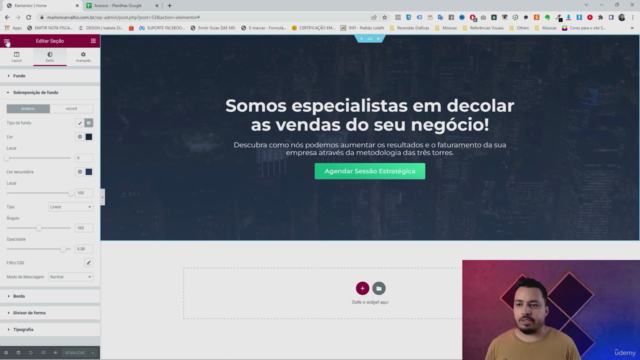 Criação de Site Profissional com Elementor e Wordpress 2025 – Screenshot 1