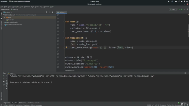 Desenvolva 7 aplicações Python com Tkinter – Screenshot 1
