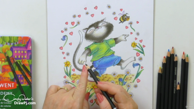 Coloring For Happiness: Max Cuddleecat Character – Screenshot 2