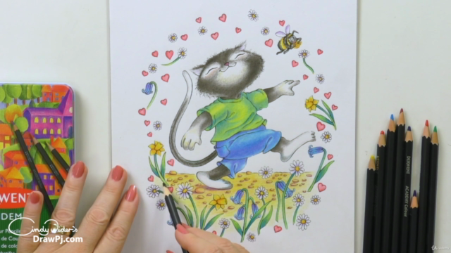 Coloring For Happiness: Max Cuddleecat Character – Screenshot 3