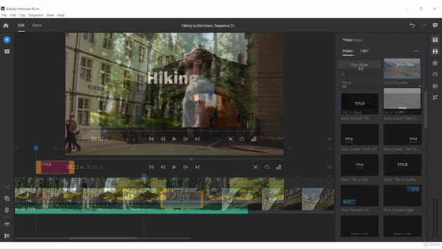 Adobe Premiere Rush CC: Video Editing for Beginners – Screenshot 3