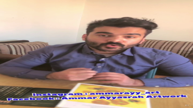 الكورس الشامل للرسم بالرصاص والوجوة من الصفر حتى الاحتراف – Screenshot 1