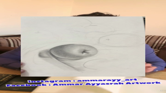 الكورس الشامل للرسم بالرصاص والوجوة من الصفر حتى الاحتراف – Screenshot 3