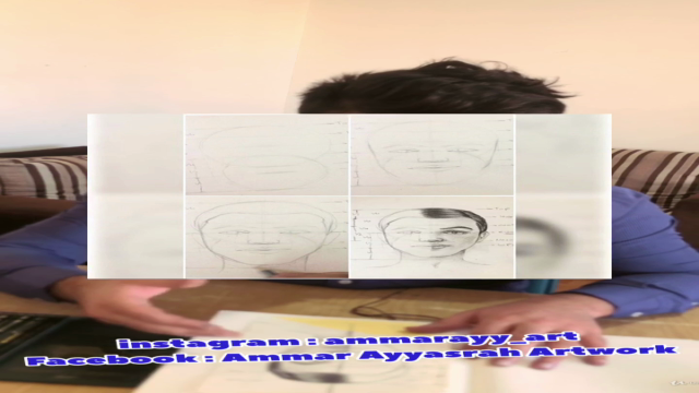 الكورس الشامل للرسم بالرصاص والوجوة من الصفر حتى الاحتراف – Screenshot 4
