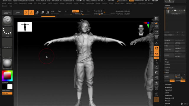 Learners Guide to 3D Character Creation Volume 1 – Screenshot 2