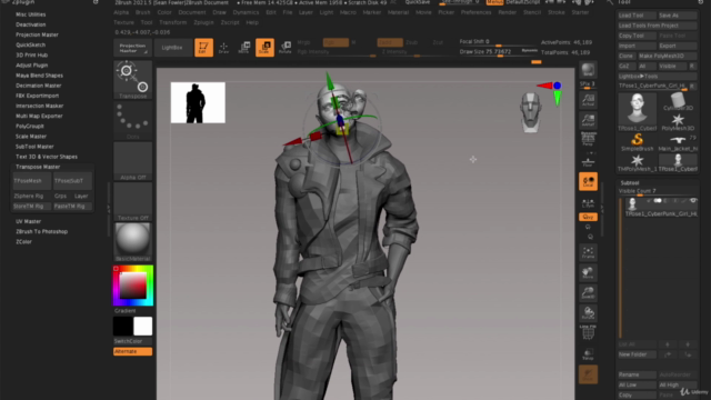 Learners Guide to 3D Character Creation Volume 1 – Screenshot 4