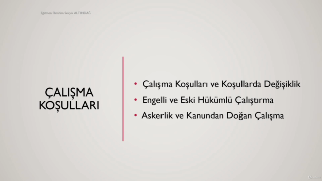 İş ve Çalışma Hukuku - II – Screenshot 3