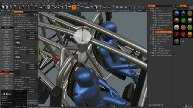 Functional Vehicle Design in 3D Coat - Screenshot_01