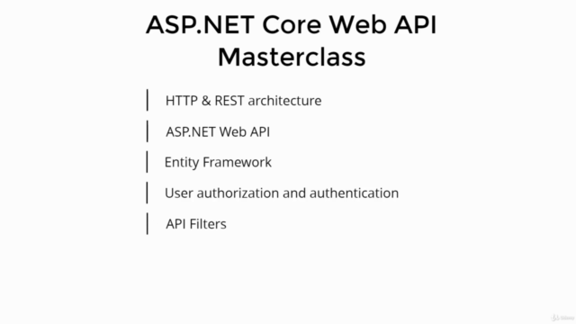 ASP.NET Core API. From scratch to Master + Azure deployment – Screenshot 3