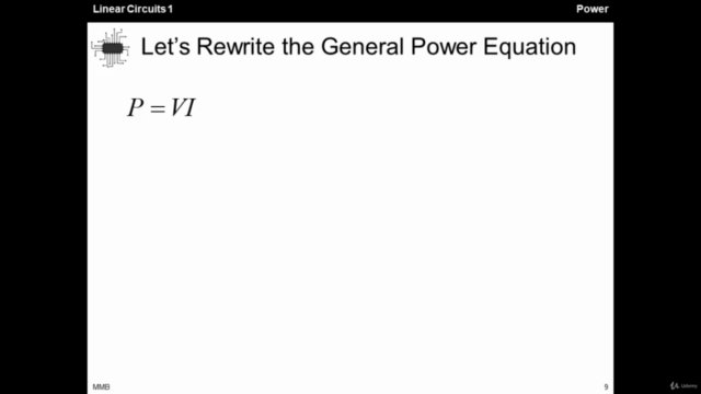 Linear Circuits 1 - 04 - Power – Screenshot 2