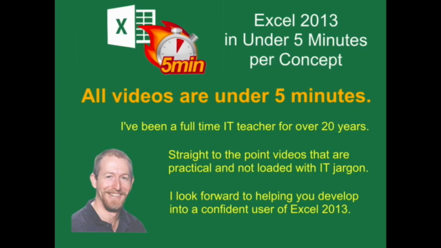How to Quickly Excel in the Basics of Excel – Screenshot 1