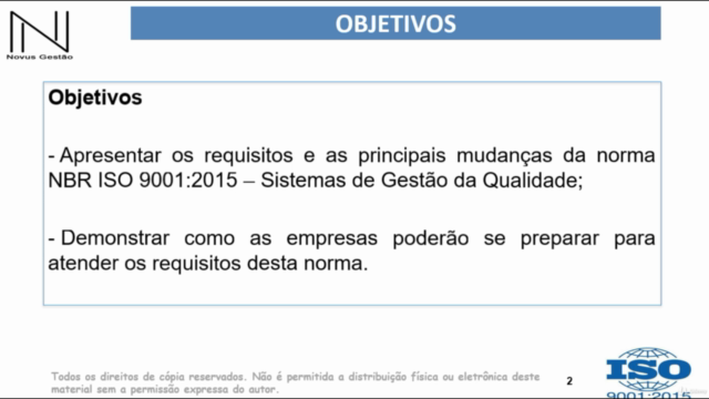 ISO 9001:2015 - Interpretação dos Requisitos – Screenshot 1