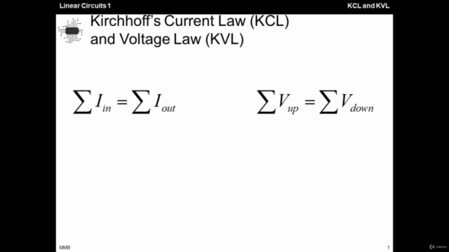Linear Circuits 1 - 05 - KCL and KVL – Screenshot 1