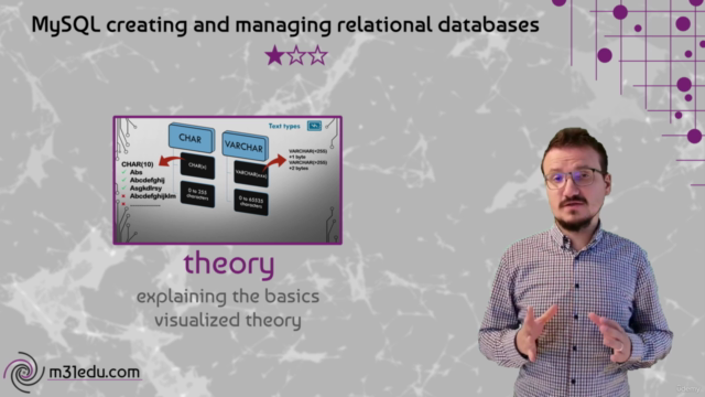 MySQL creating and managing relational databases – Screenshot 1