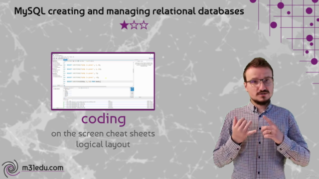 MySQL creating and managing relational databases – Screenshot 2