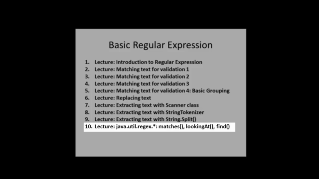 Java Regular Expression Foundation – Screenshot 3