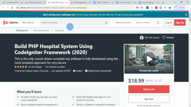Zoom API For Website -Integrate with PHP CodeIgniter Quickly – Screenshot 2