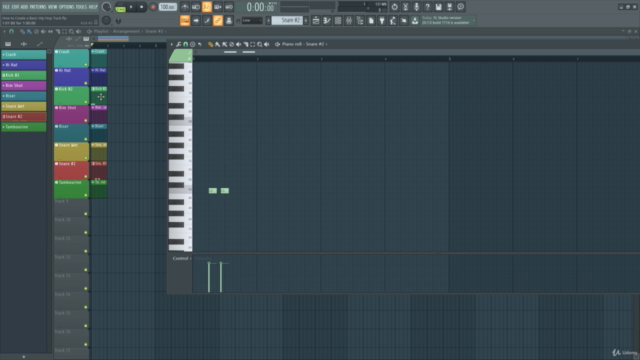 FL Studio 20: Create a Hip Hop Beat from Scratch – Screenshot 1