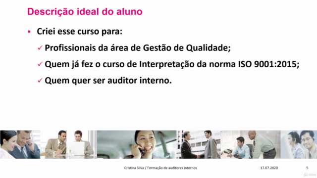 Formação de Auditor Interno – Screenshot 4