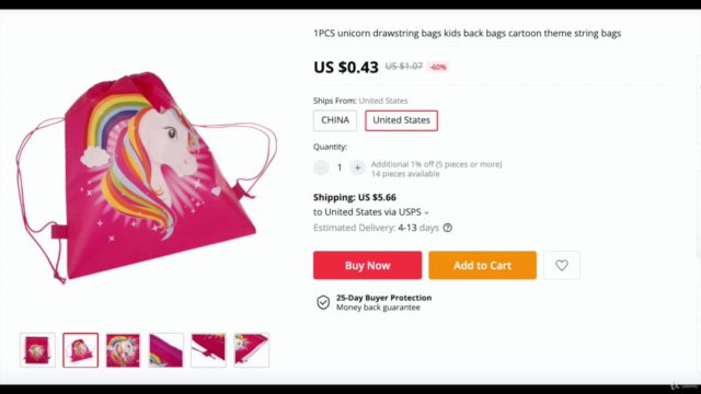 Build an Online Aliexpress Dropshipping Store – Screenshot 4