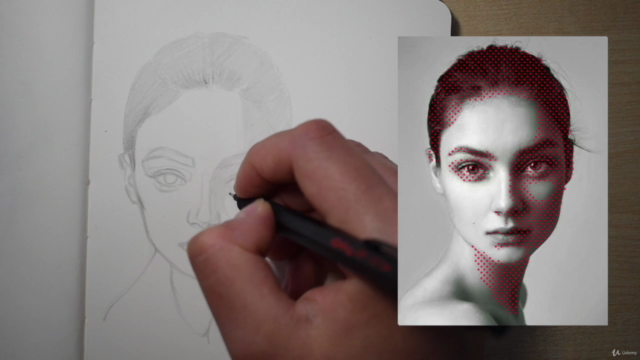 Drawing Pencil Portraits - Basic Techniques and More – Screenshot 4