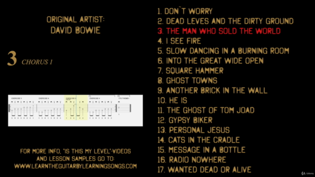 Learn The Guitar By Learning Songs - LEVEL 5 – Screenshot 1