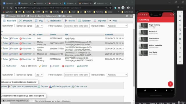 Flutter avec Mysql php Crud – Screenshot 4
