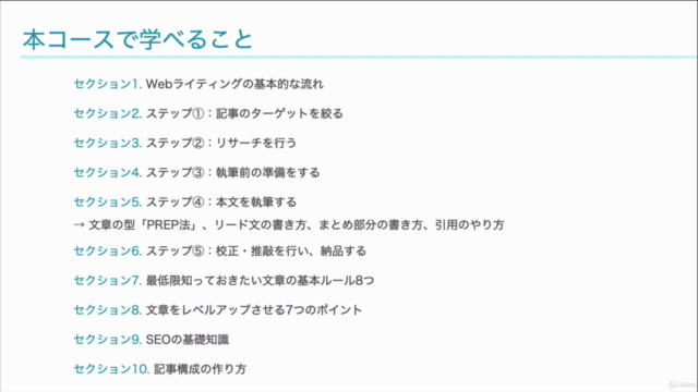 Webライティング基礎講座|現役Webライターが教える100分集中コース – Screenshot 4