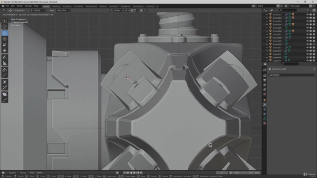 Creare un braccio robotico a sei assi in Blender – Screenshot 2