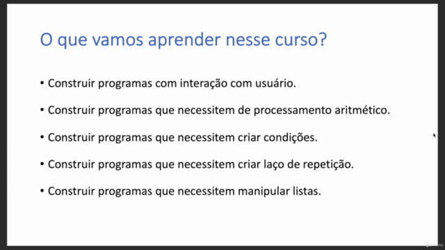 Aprenda Algoritmos e Python – Screenshot 4