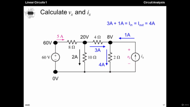 Linear Circuits 1 - 06 - Analysis with Ohm's Law, KCL, & KVL – Screenshot 4