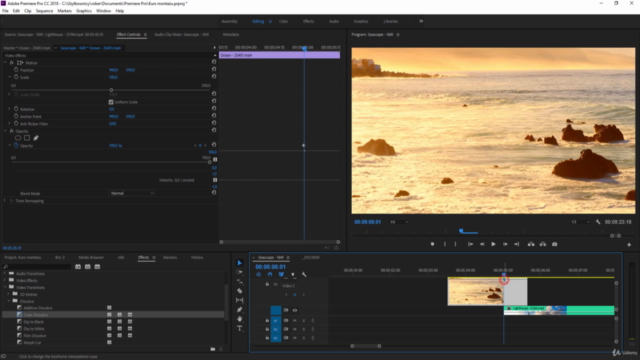 Adobe Premiere CC: montaż i edycja wideo od podstaw – Screenshot 2