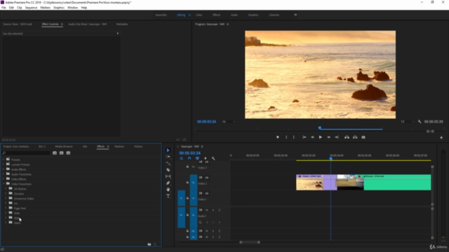 Adobe Premiere CC: montaż i edycja wideo od podstaw – Screenshot 3