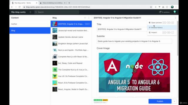 Next.JS with Sanity CMS - Serverless Blog App (w/ Vercel) – Screenshot 4