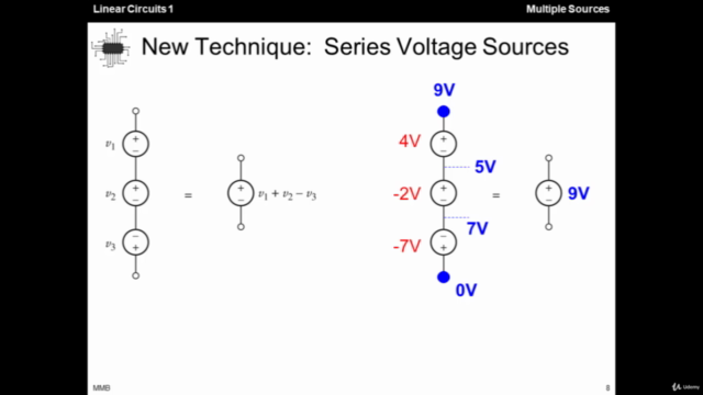 Linear Circuits 1 - 07 - Multiple Sources – Screenshot 3