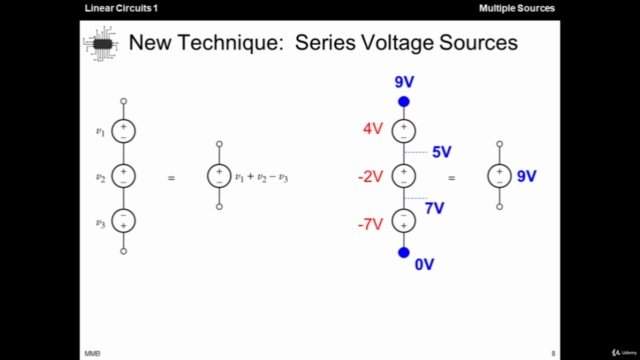 Linear Circuits 1 - 07 - Multiple Sources – Screenshot 4