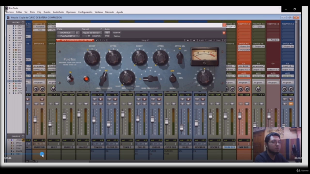 Edición y Mezcla de Bateria en Home Studio – Screenshot 2