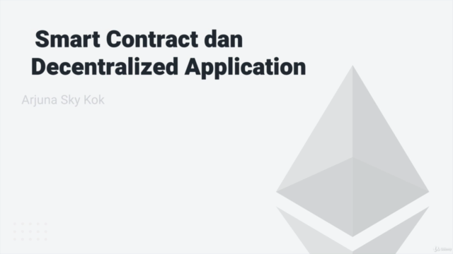 Membuat Smart Contract dan Decentralized App – Screenshot 1