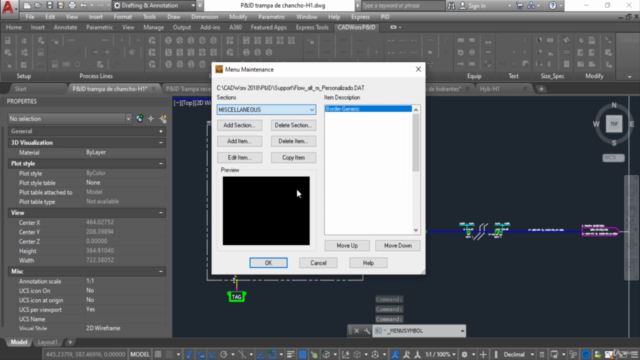 Diseño de planos de procesos con CADWORX P&ID – Screenshot 1