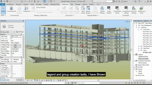 Revit Structure Course with Practical Implementation – Screenshot 4