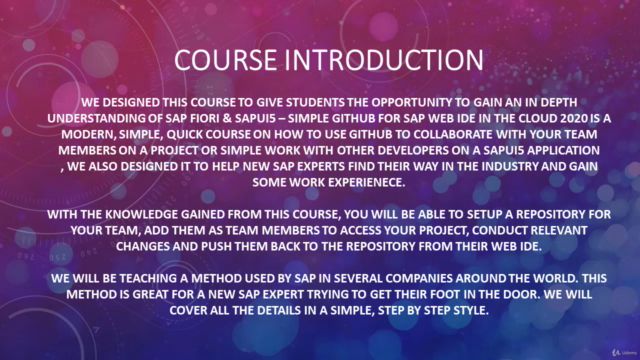 SAP Fiori & SAPUI5 – Simple GitHub for WEB IDE in the cloud – Screenshot 3