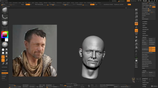 Master Character Modelling in Zbrush – Screenshot 1