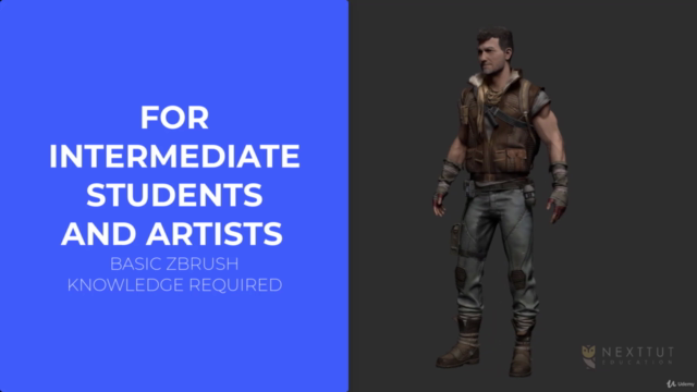 Master Character Modelling in Zbrush – Screenshot 4