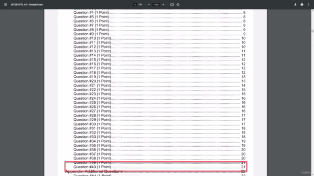 10 Sample Exams ISTQB Foundation Level (CTFL) v4.0 [NEW!] – Screenshot 2