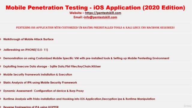 Mobile Penetration Testing - iOS Application (2020 Edition) – Screenshot 1