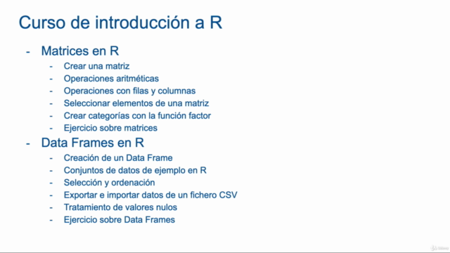 R. Curso de introducción a R. Aprende desde cero. - Screenshot_02